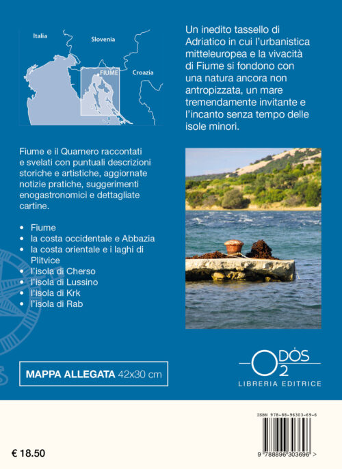 Alternative view of Fiume e Quarnero. Cherso Lussino Krk e Rab